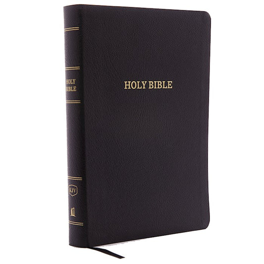 KJV Giant Print Reference Bible (Comfort Print)-Black Bonded Leather Holy Bible, King James Version