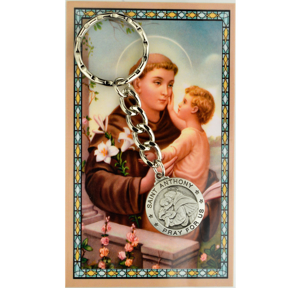 ST ANTHONY KEYRING/PRAYER CARD
