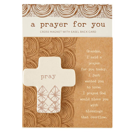 Magnet - Prayer for You Cross