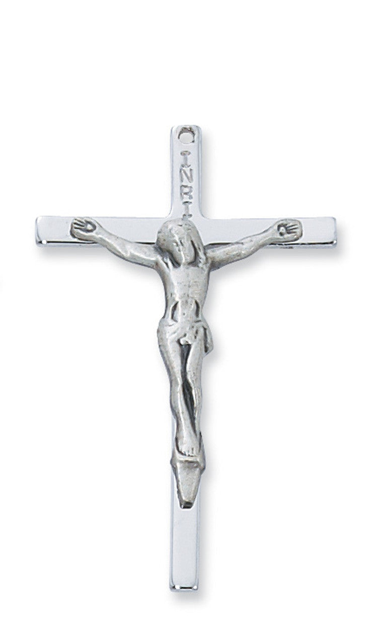 24" Sterling Crucifix