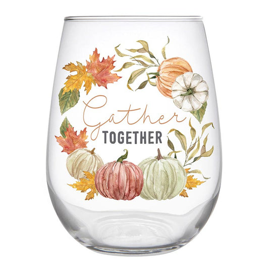 Gather Together Wine Glass