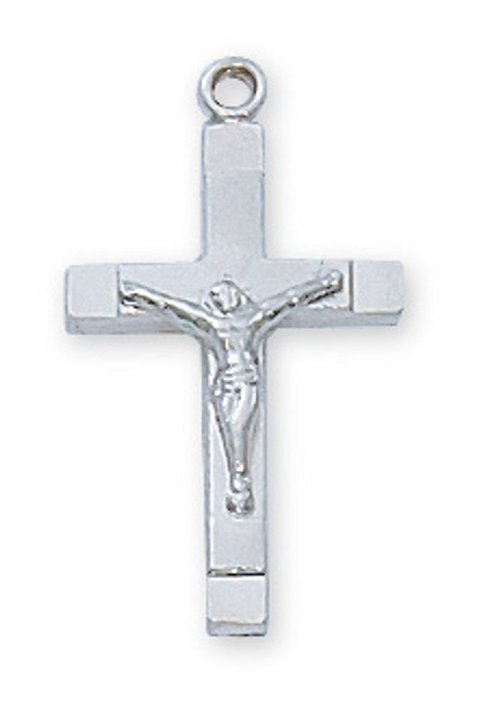 Sterling Silver Crucifix 16-18" chain
