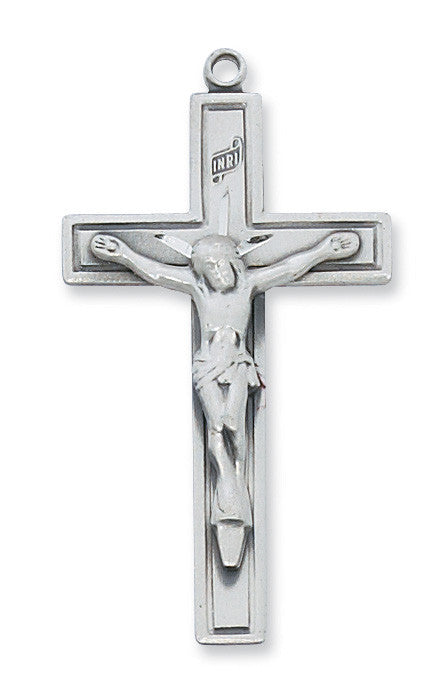 Sterling Crucifix w/ 24" chain