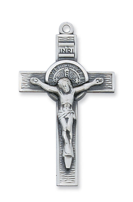 St. Benedict Sterling Silver