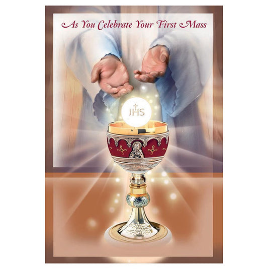 As You Celebrate Your First Mass Card