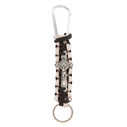 St. Benedict Crucifix Paracord Key Chain