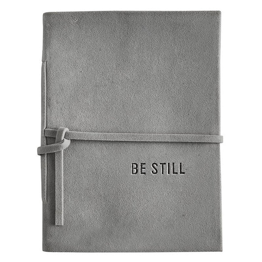 Suede Journal - Be Still