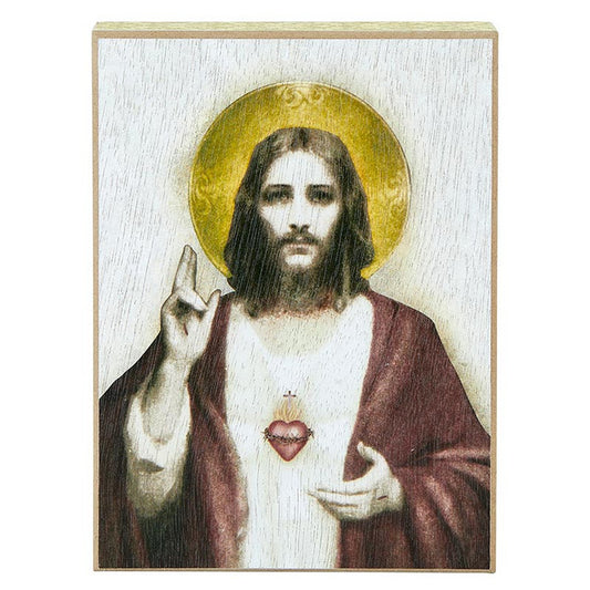 Sacred Heart Box Sign