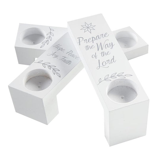 Living Advent Gifts of Christmas Folding Tea Light Advent Wreath