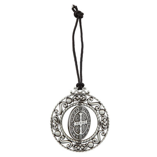 St. Benedict Revolving Medal Hanger