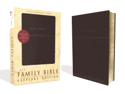 NIV Family Bible, Keepsake Edition--imitation leather, burgundy