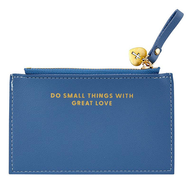 Do Small Things Zippered Slim ID and Credit Card Holder