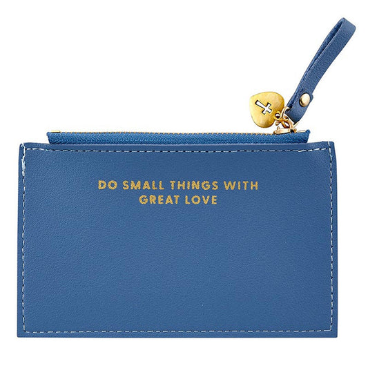 Do Small Things Zippered Slim ID and Credit Card Holder