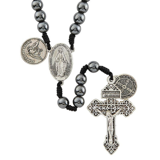 Navy Paracord Rosary