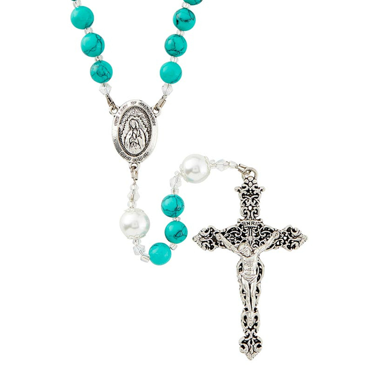 Our Lady of Guadalupe 8mm Devotional Rosary
