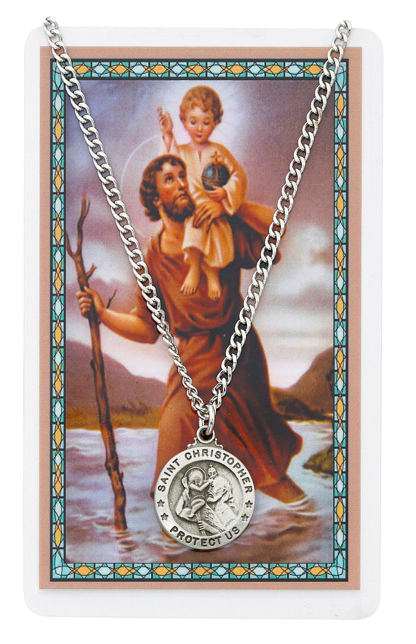 ST CHRISTOPHER PRAYER CARD SET