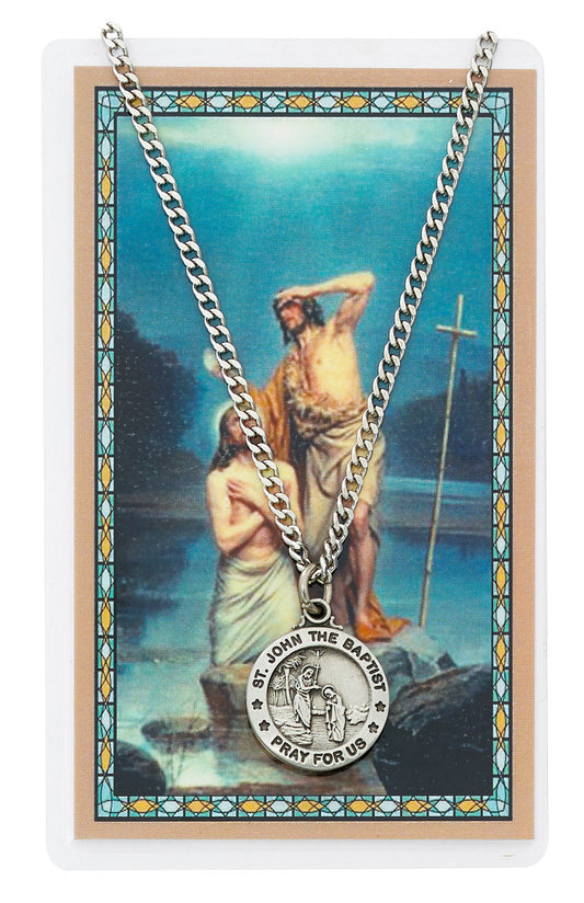ST JOHN THE BAPTIST PRAYER CARD SET