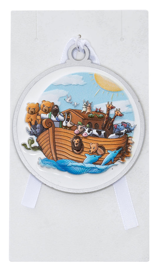 Noah's Ark 3D Crib Medal