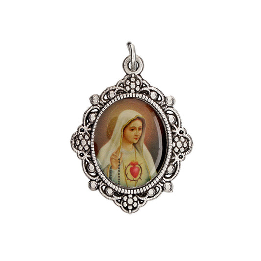 Immaculate Heart Epoxy Medal