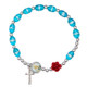 Rose Rosary Bracelet