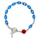 Rose Rosary Bracelet