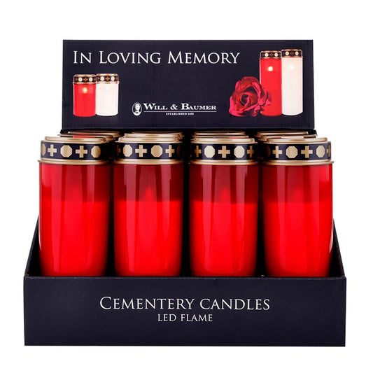 Red Cemetery LED - 8"