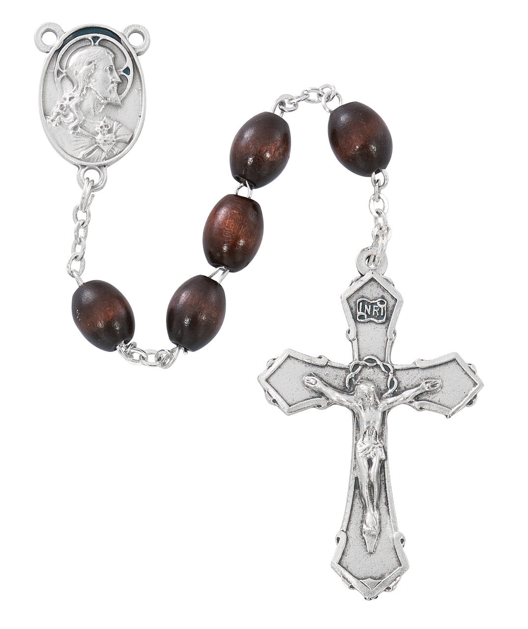 6X8MM Brown Wood Rosary