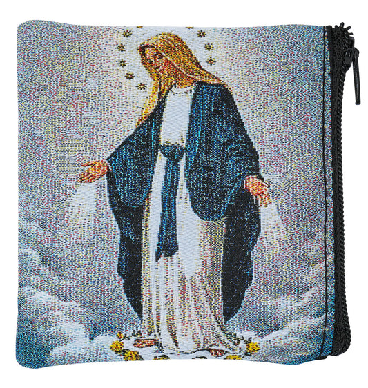 Lady of Grace Rosary Pouch