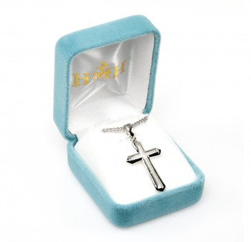 Sterling Silver Cut Out Cross