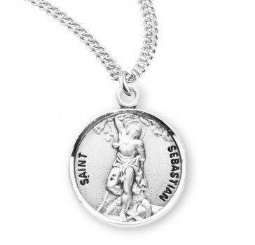 Sterling Silver Saint Sebastian