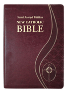 St. Joseph New Catholic Bible (Giant Type) Burgundy