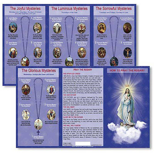 How to Pray the Rosary pamphlet