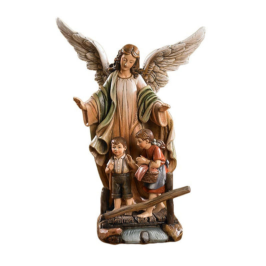 9.25" H Guardian Angel Statue