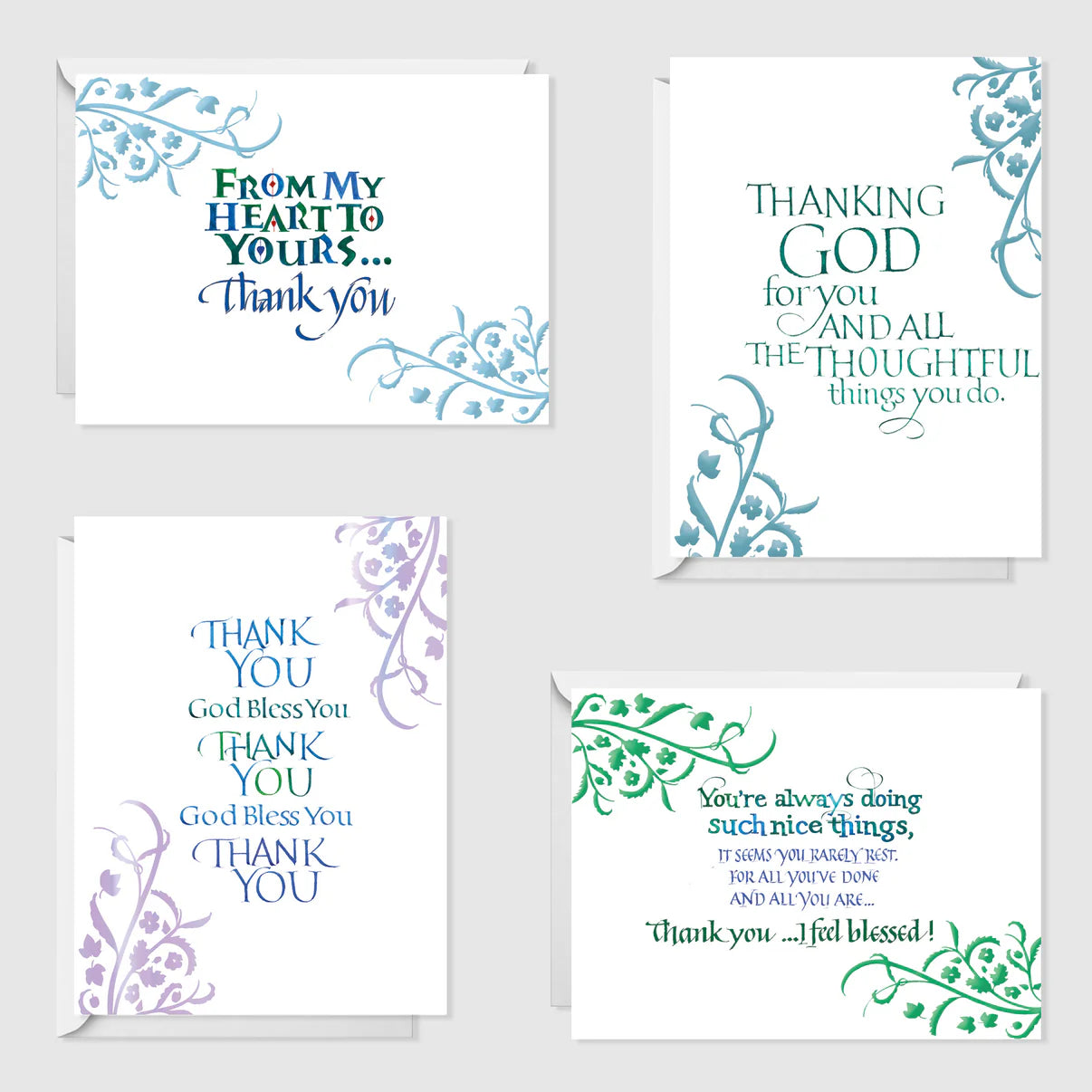 Feeling Blessed - Foiled Thank You Note Assortment