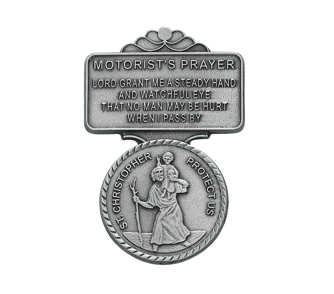 (VC-802) ST CHRISTOPHER VISOR CLIP