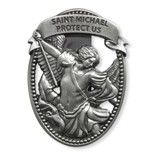 Visor Clip, St. Michael