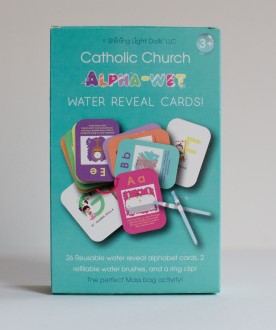 Water Cards: Catholic Church Alpha-Wet Water Reveal Cards