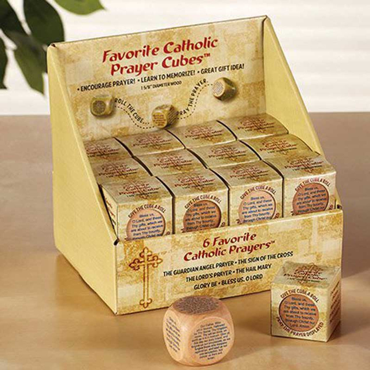 Favorite Catholic Prayer Cube