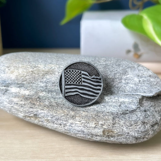 In God We Trust Flag Pocket Token 