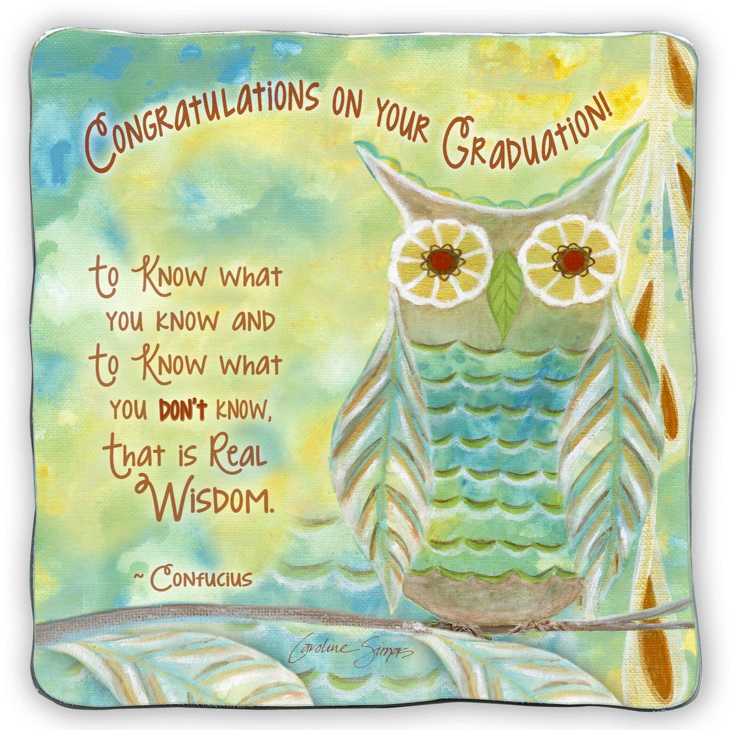 Multiple Blessings Graduation Square Plaques