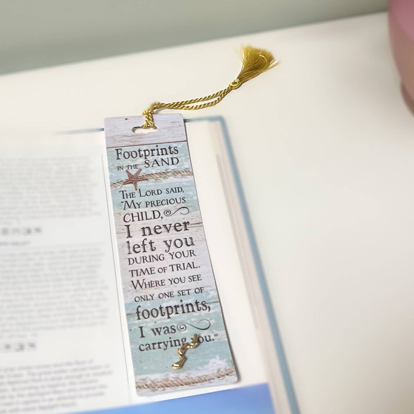 Footprints Bookmark