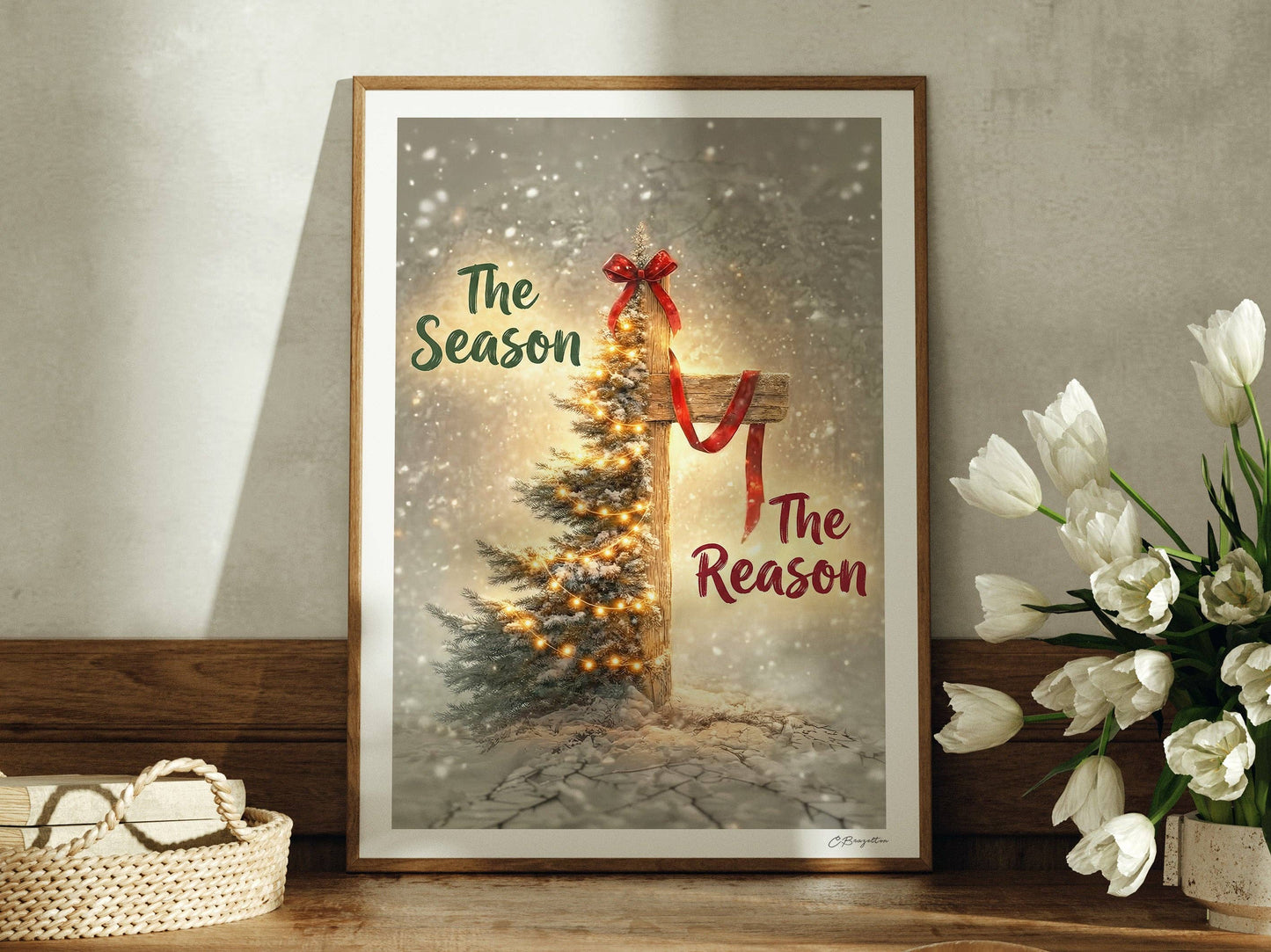 Reason for the Season #2 | Signed Handmade Art Print