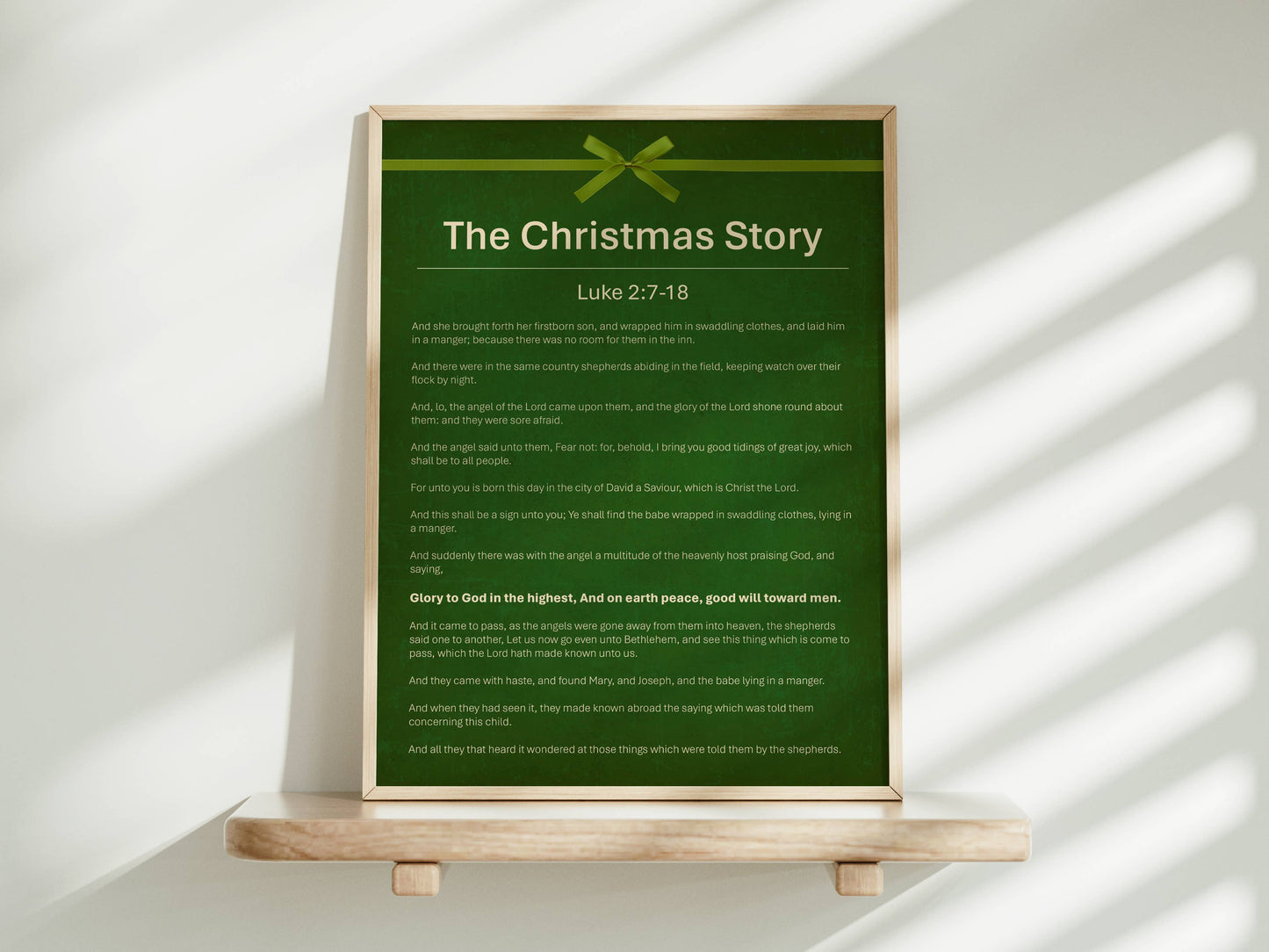The Christmas Story | Fine Art Print