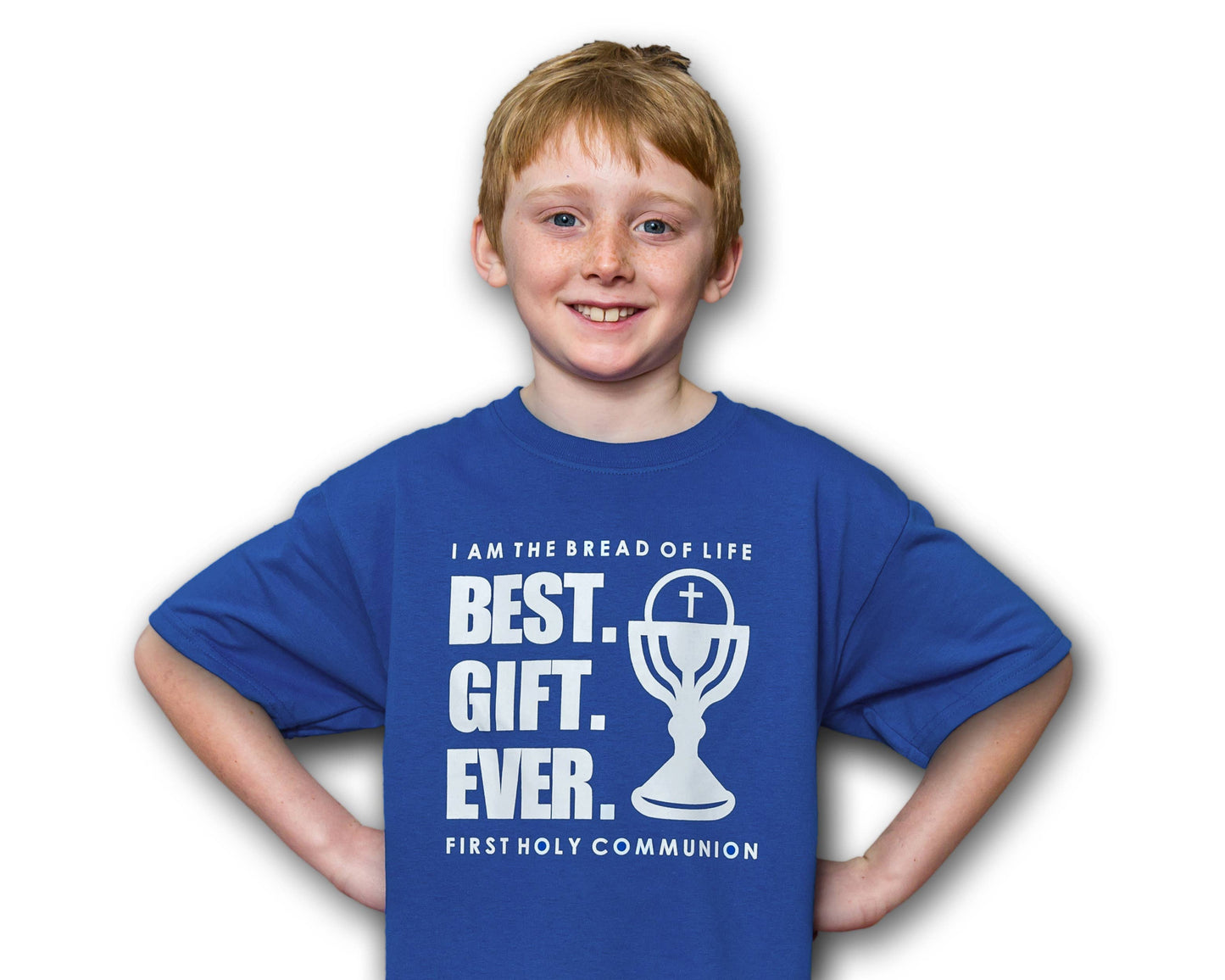 First Holy Communion T-Shirt for Boys - Best Gift Ever