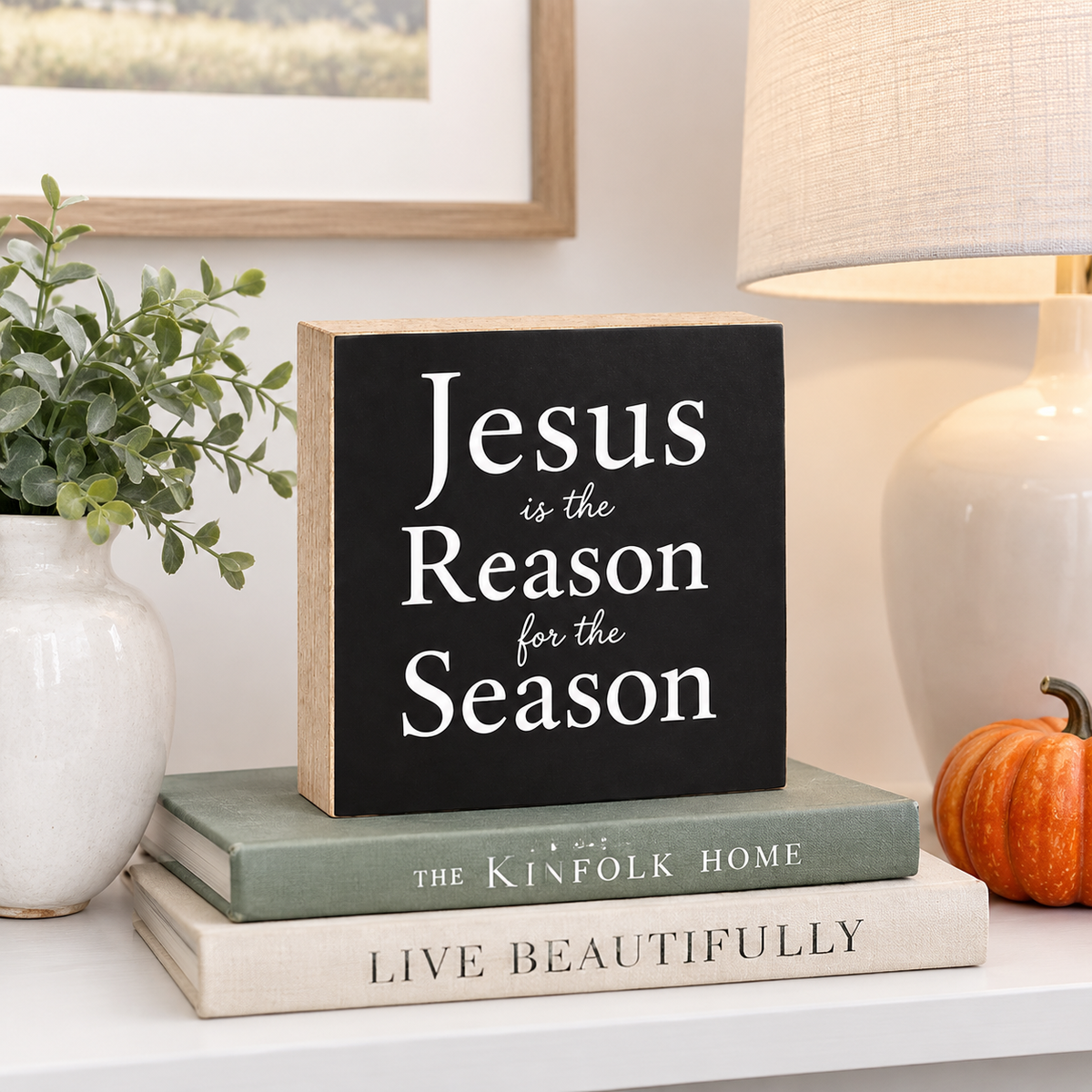 Jesus is the Readon for the Season, Black