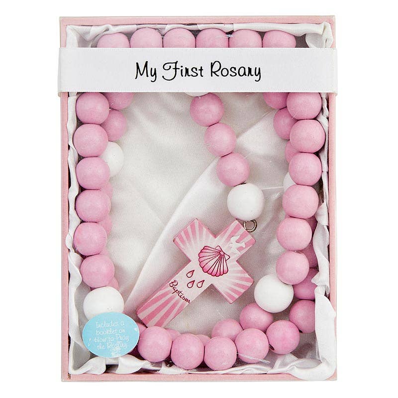 Pink Baby Rosary