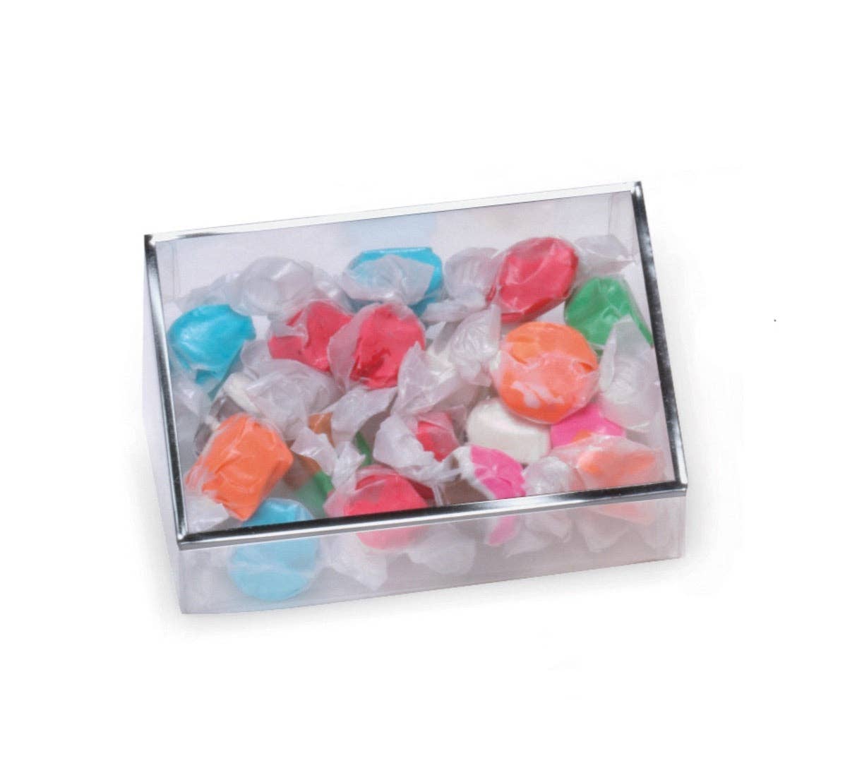 Rectangle Silver Rimmed Clear Boxes
