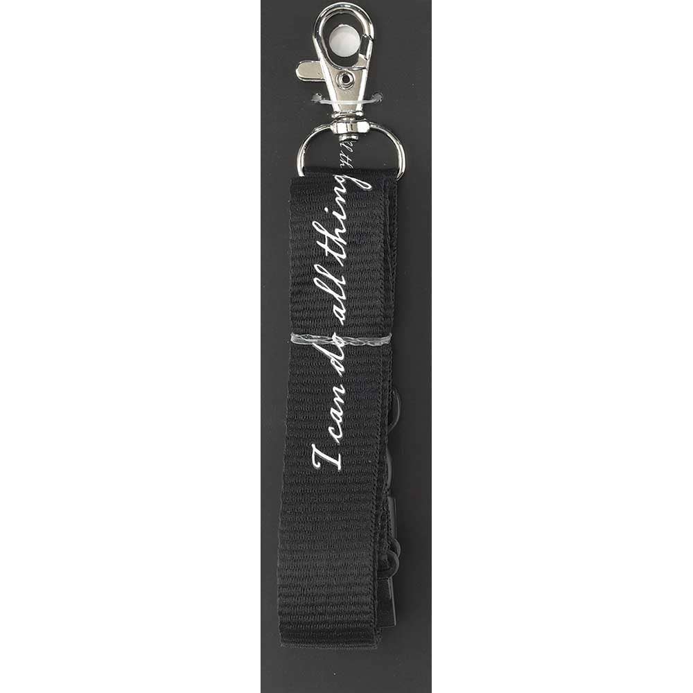 Lanyard I Can Do All Things Polyester 31in Long