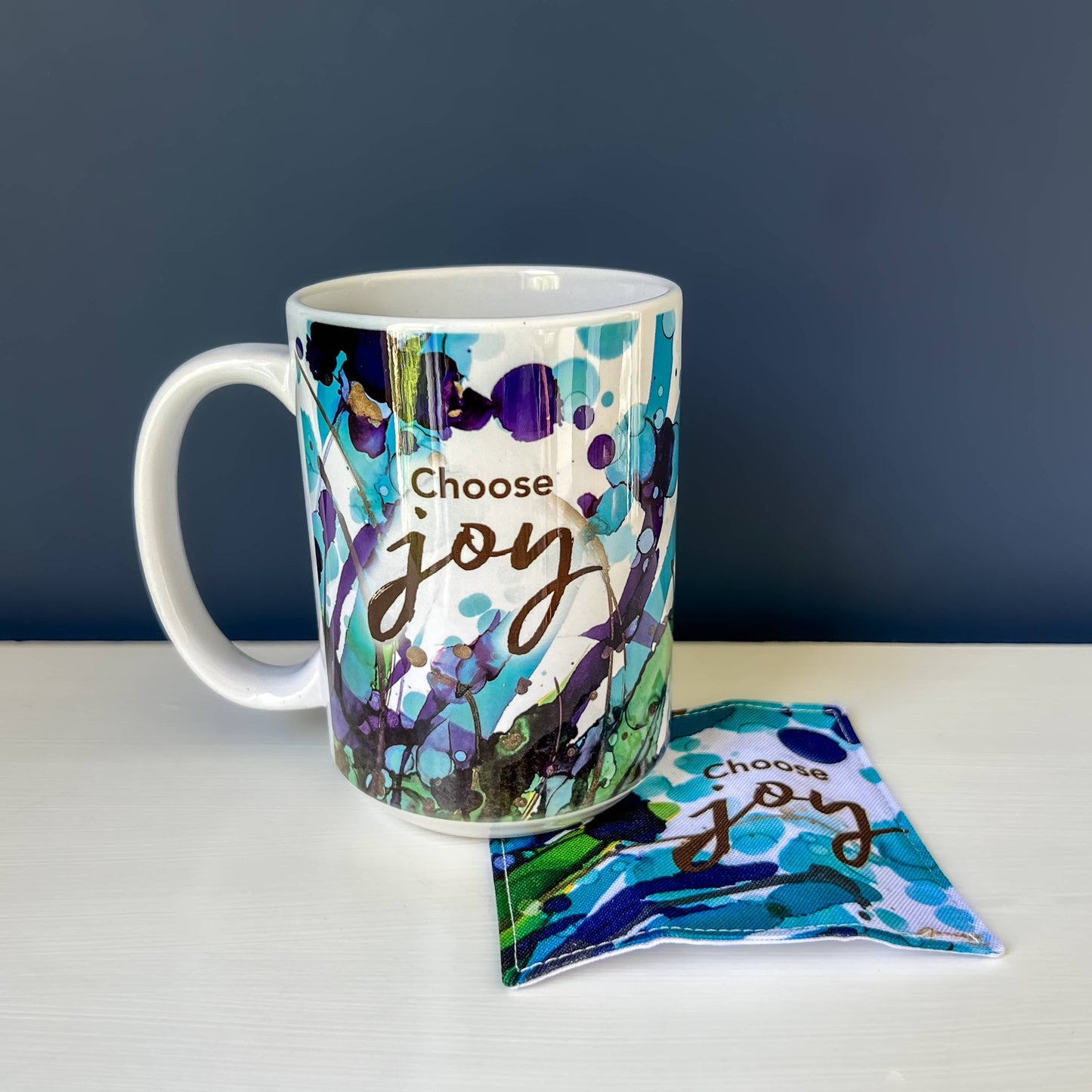 Choose Joy Mug & Coaster Set