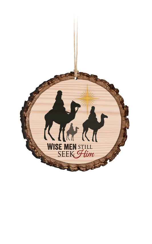 Wisemen Barky Ornament